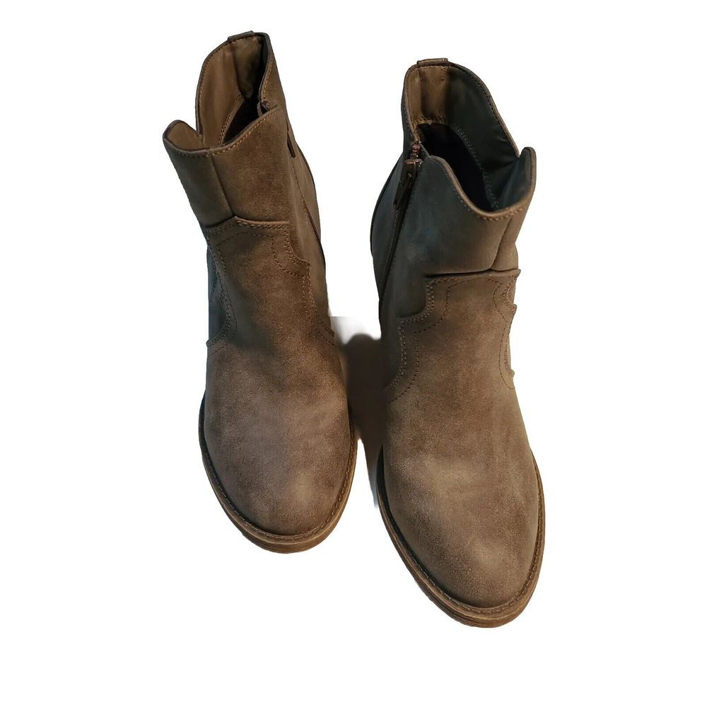 BKE Farrah Ankle Boots Bootie size 9M Gray